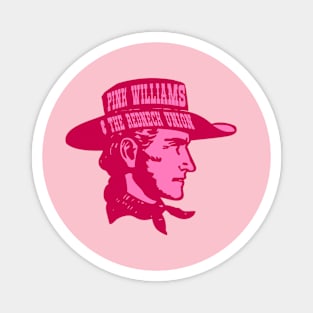 Pink Williams & The Redneck Union Cowboy Head Magnet